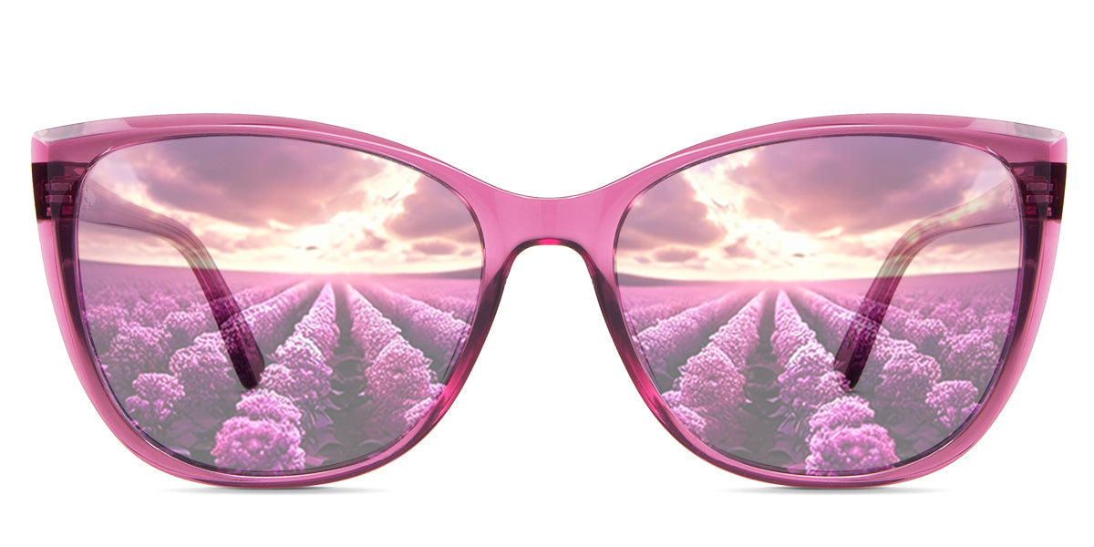 Freya Women's Prescription Tinted Glasses - Stylish & UV Protection for Reading, Driving & Outdoor Activities