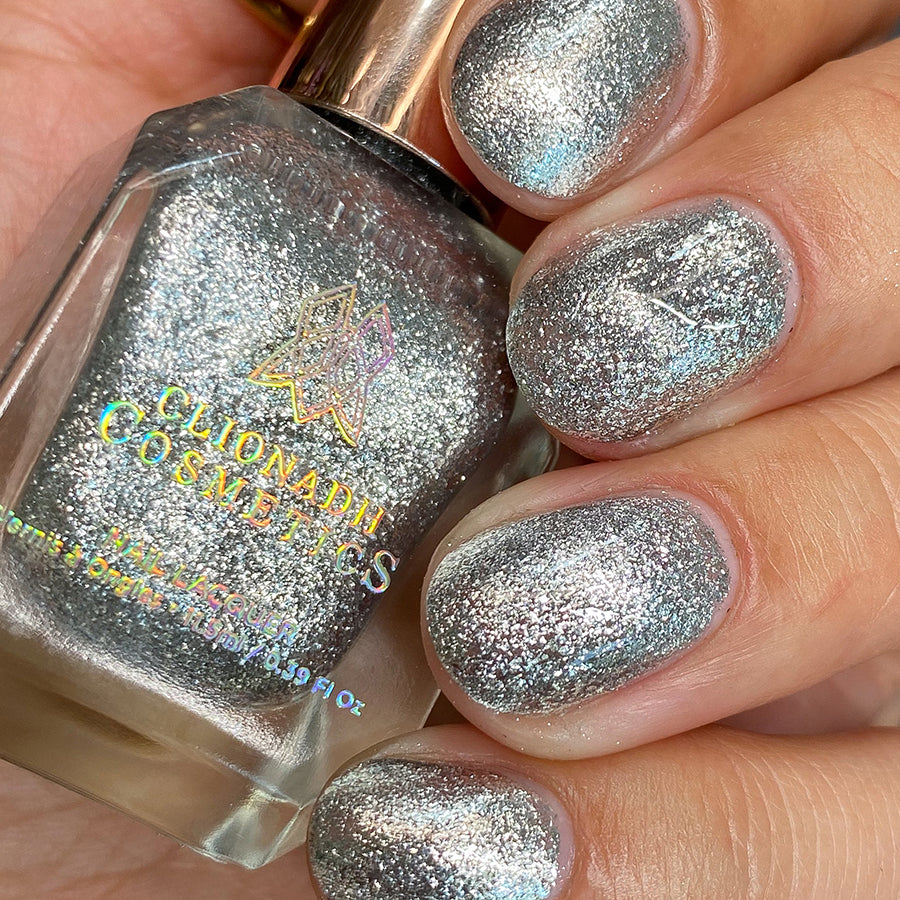 Broken Mirror Nail Polish - Metallic Chrome Nail Lacquer for Women - Long Lasting & High Shine - Perfect for Parties, Weddings & Special Occasions