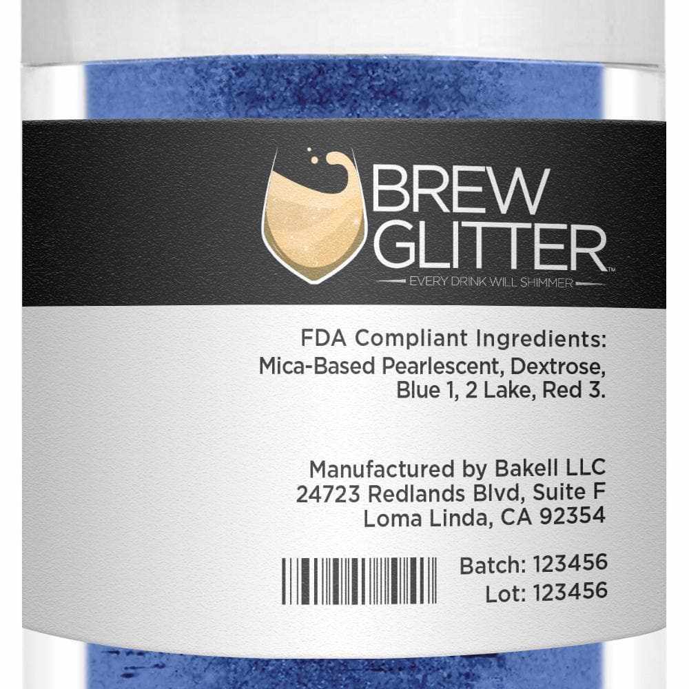 Christmas Glitter Combo Pack B - 12 Piece Set with 25g Jars for Holiday Crafts, DIY Ornaments & Festive Decorations - Premium Brew Glitter Collection