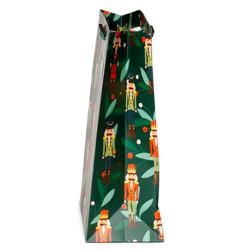 Premium Christmas Nutcracker Gift Bags - Large Holiday Party Favor Bags for Xmas Decorations, Stocking Stuffers & Festive Gift Wrapping