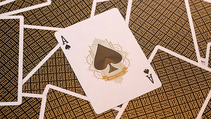 Premium Esoteric Gold Edition Playing Cards by Eric Jones – Luxury Tarot & Magic Trick Decks for Collectors and Performers