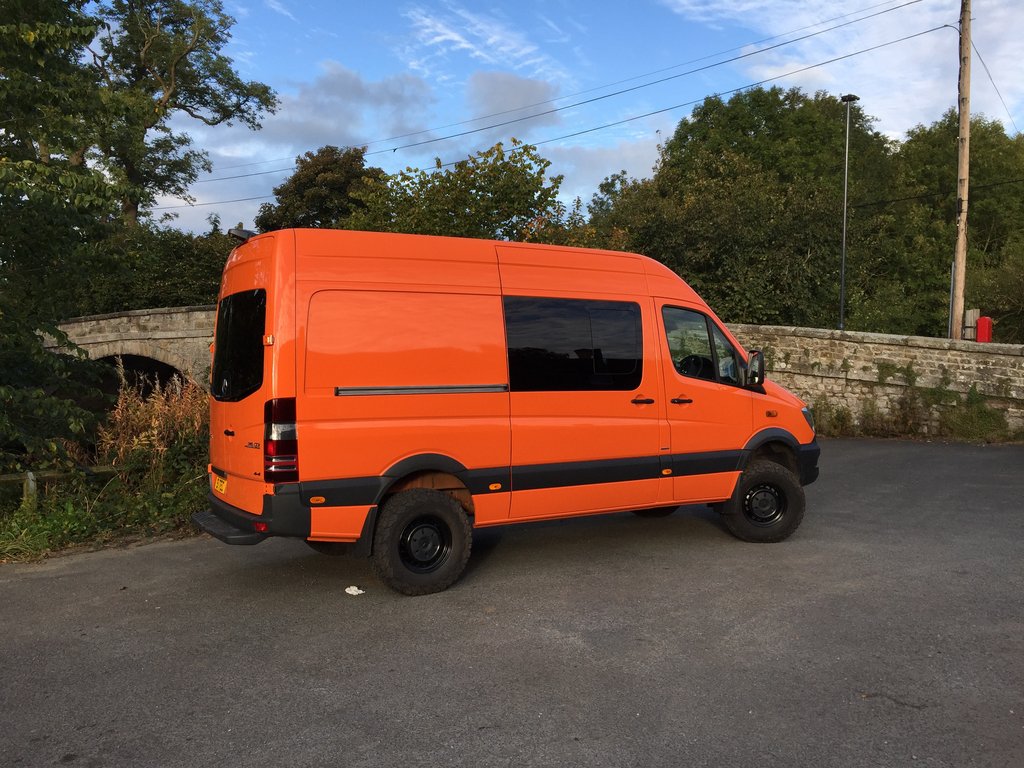 Terrawagen Euro Sprinter Flare Kit for 2007-2018 Models - Perfect for Off-Road Adventures & Van Conversions
