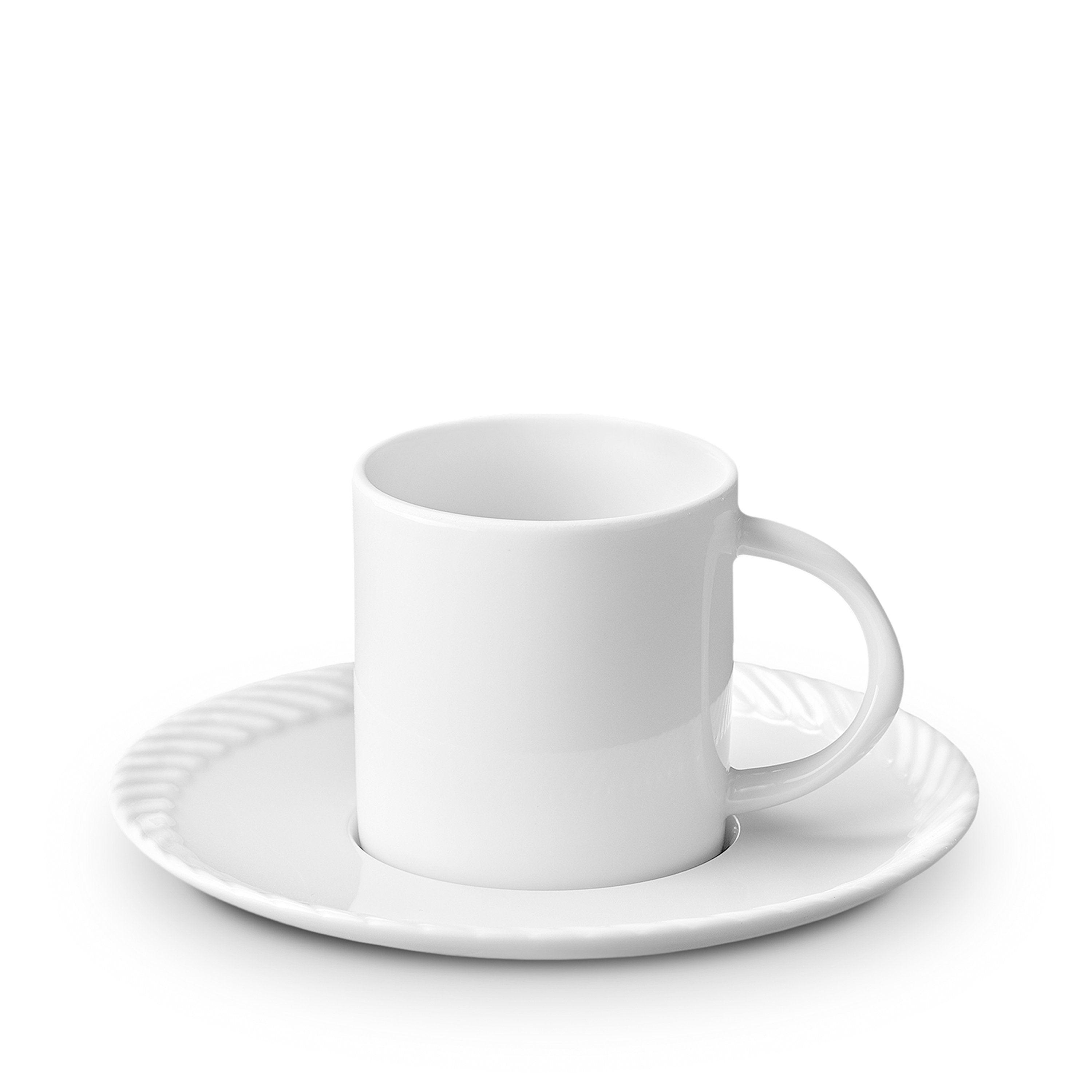 Premium Espresso Cup and Saucer Set - Handcrafted Ceramic Coffee Cups for Home, Office & Cafe Use - Perfect for Espresso, Cappuccino & Latte