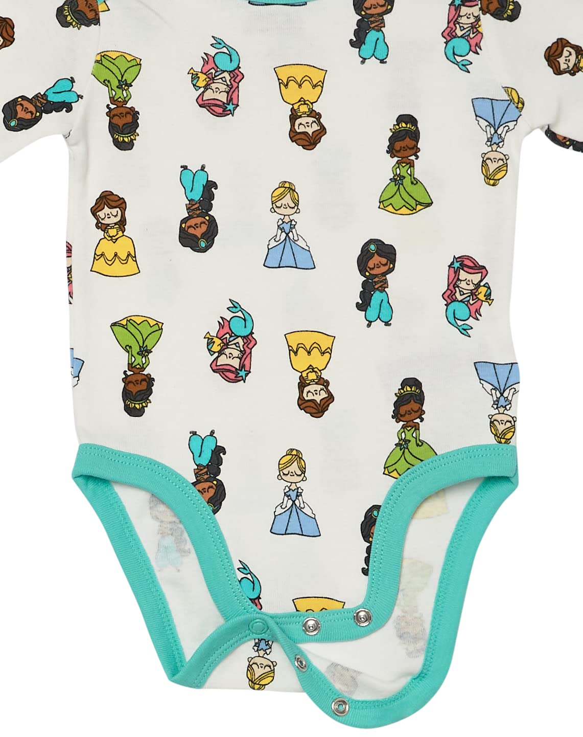 Disney Marvel Star Wars Princess Long-Sleeve Bodysuits for Baby Girls - Soft Cotton Onesies for Infants & Toddlers - Perfect for Playtime, Nursery & Family Outings