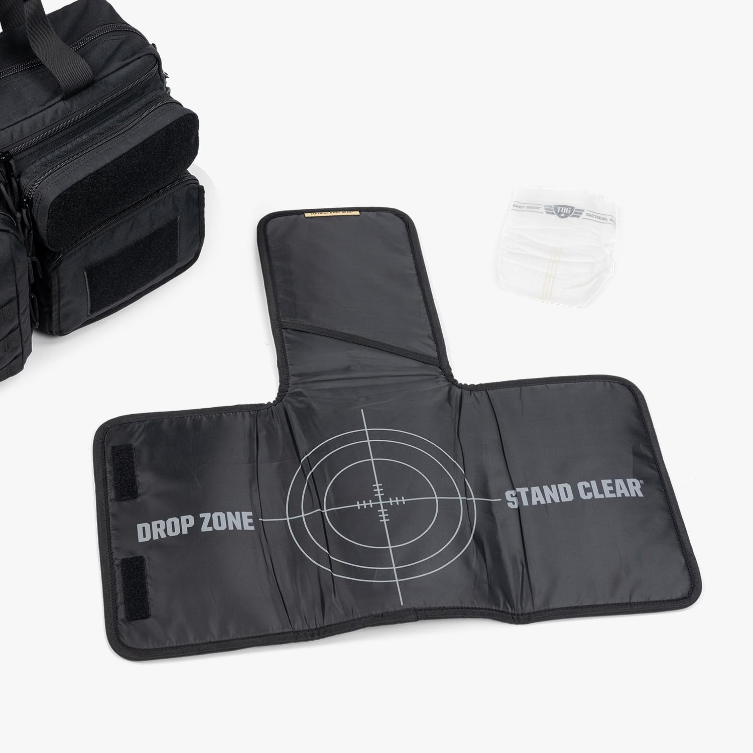 4th Gen Tactical Diaper Bag for Dads - Military Style Baby Carrier with Changing Mat & Stroller Straps | Perfect for Outdoor Adventures, Travel & Everyday Parenting