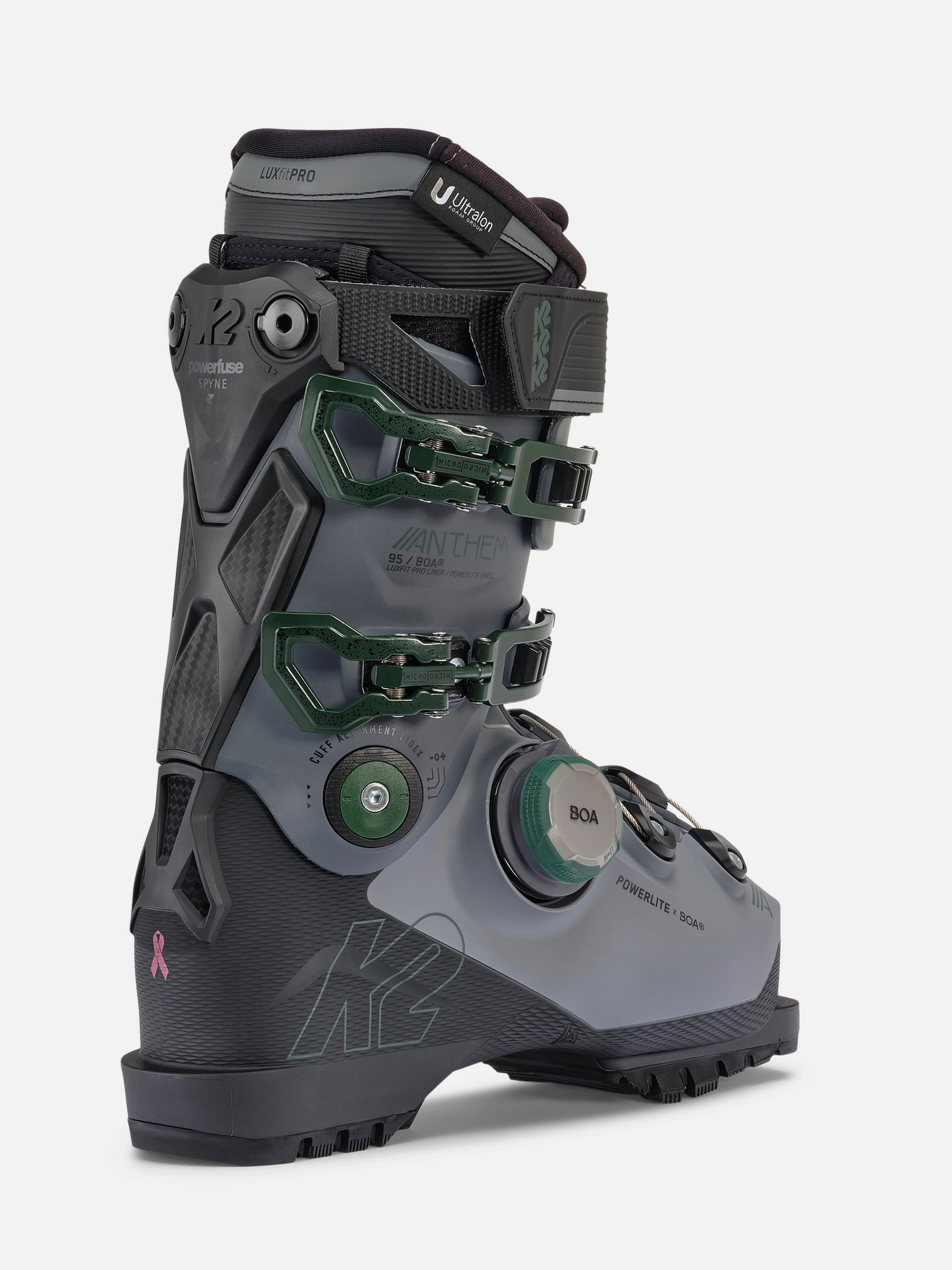 K2 Anthem 95 BOA Women's Ski Boots 2025 - Perfect for All-Mountain Skiing & Freeride Adventures