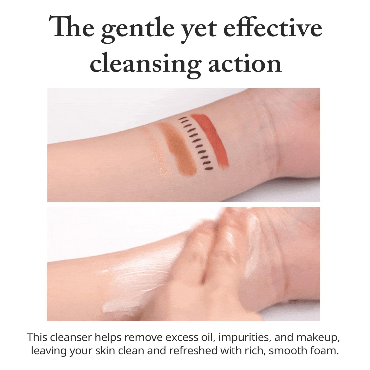 Salicylic Acid Cleansing Foam 5.07 fl oz (150ml) - Gentle Exfoliating Face Wash for Oily & Acne-Prone Skin - Korean Skincare with Soothing Castor Seed Oil - Smooth & Clear Skin - Perfect for Daily Acne Treatment & Deep Pore Cleansing