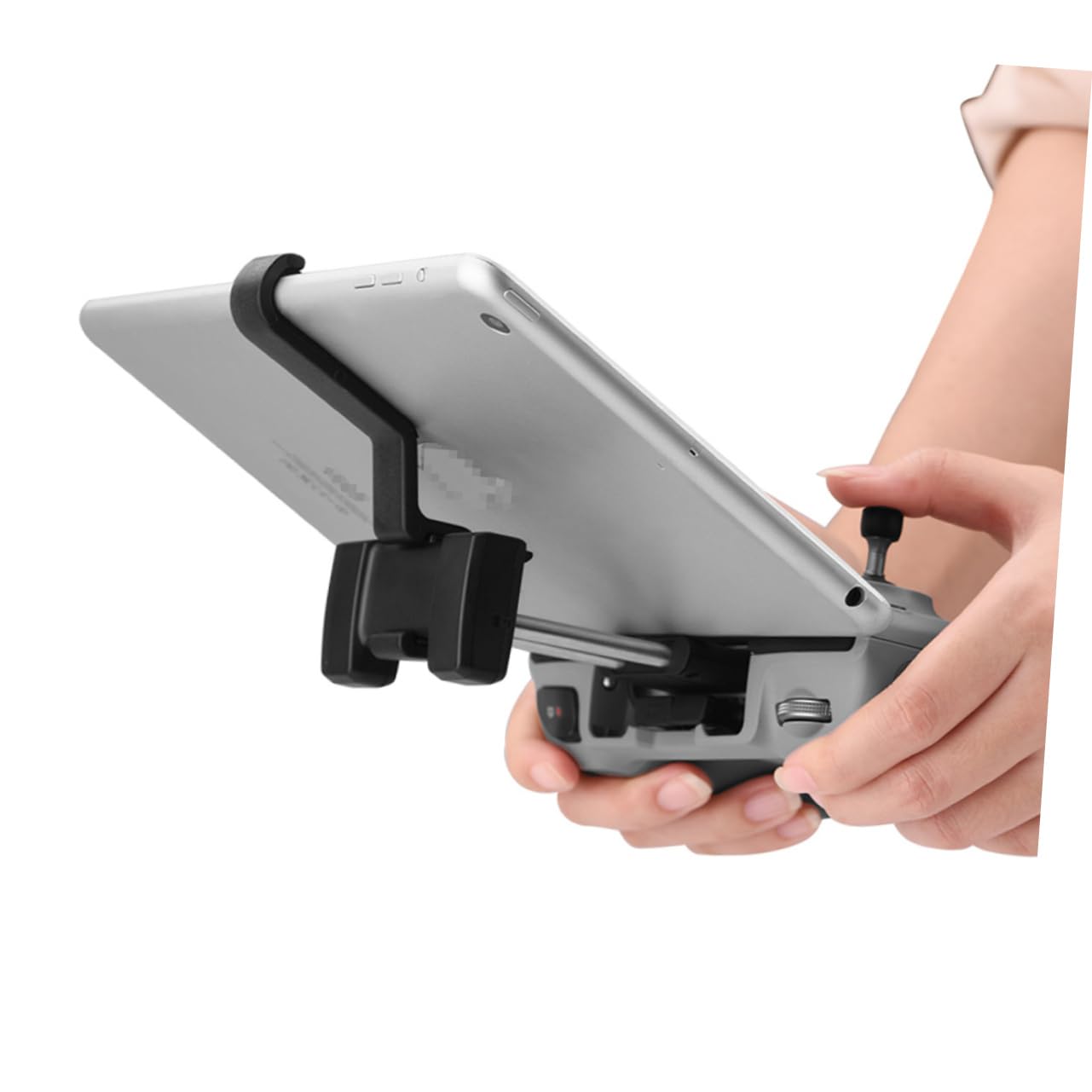 CAXUSD Drone Remote Controller Holder Stand with Tablet Mount Clip - ABS Material for DJI Mavic, Phantom, Inspire - Perfect for Aerial Photography & FPV Flying