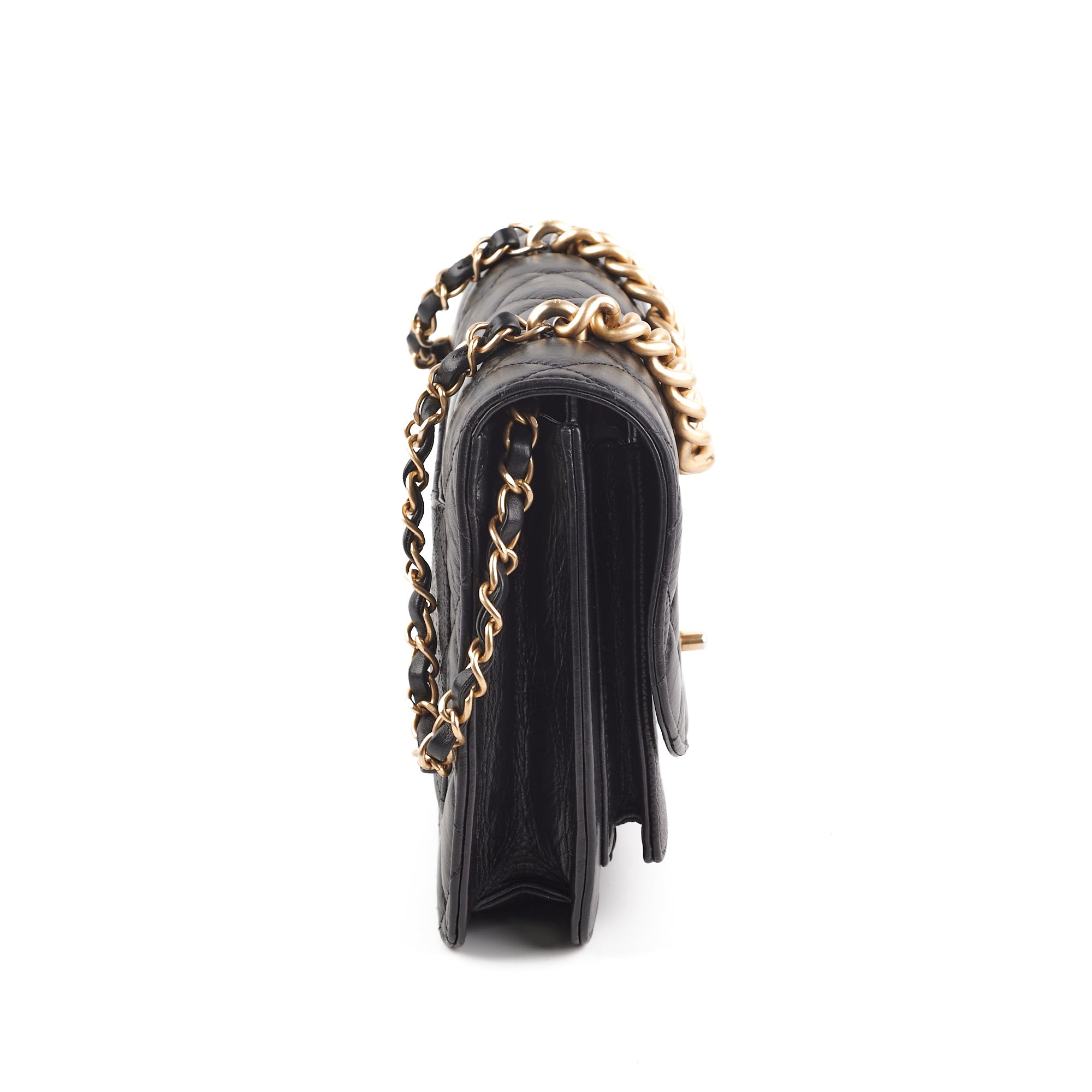 Chanel CC Chain Handle Flap Bag - Luxury Quilted Leather Crossbody Purse for Women | Perfect for Evening Parties, Date Nights & Special Occasions