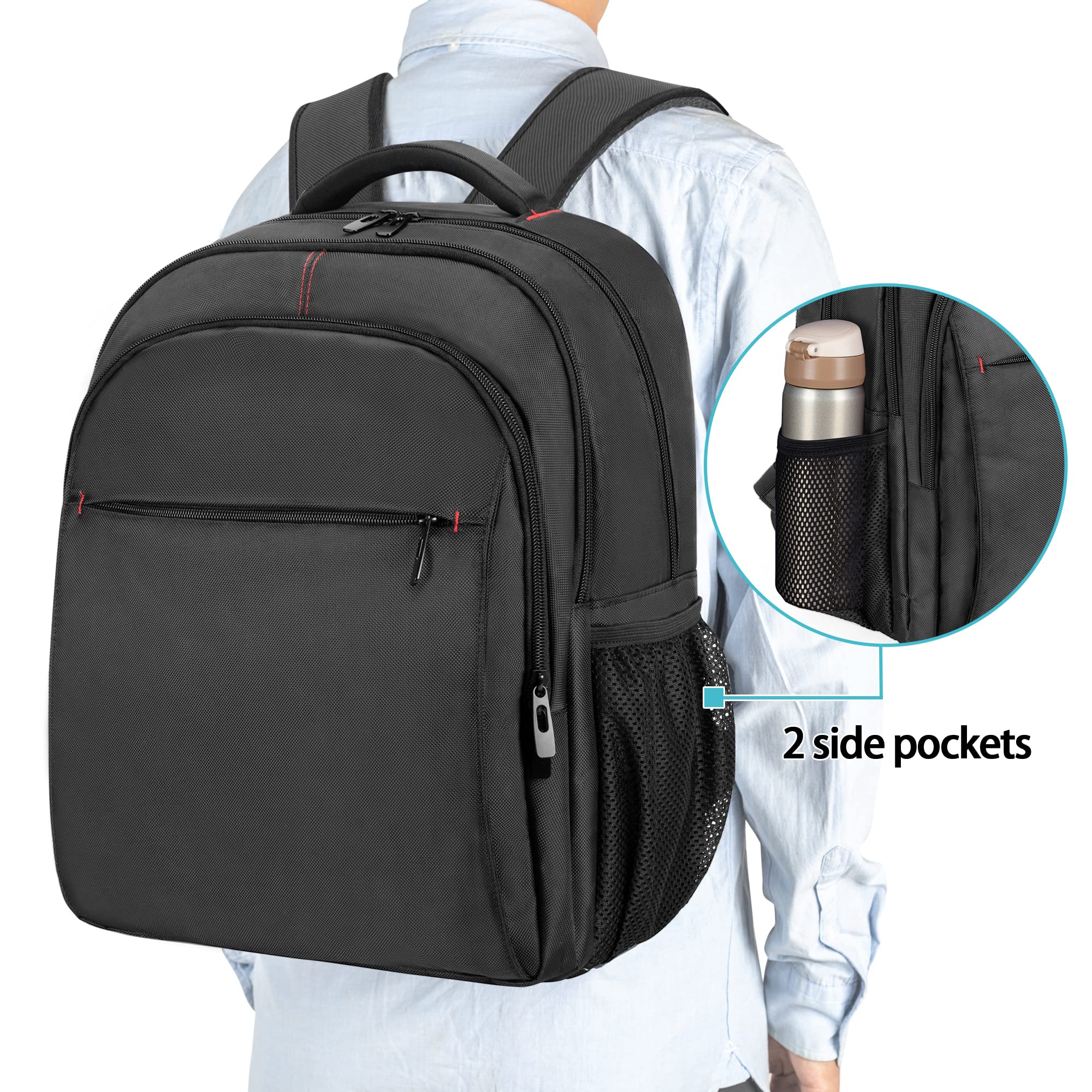 CURMIO CPAP Travel Backpack for ResMed & Philips - Black (Patented) - Perfect for Air Travel & Camping