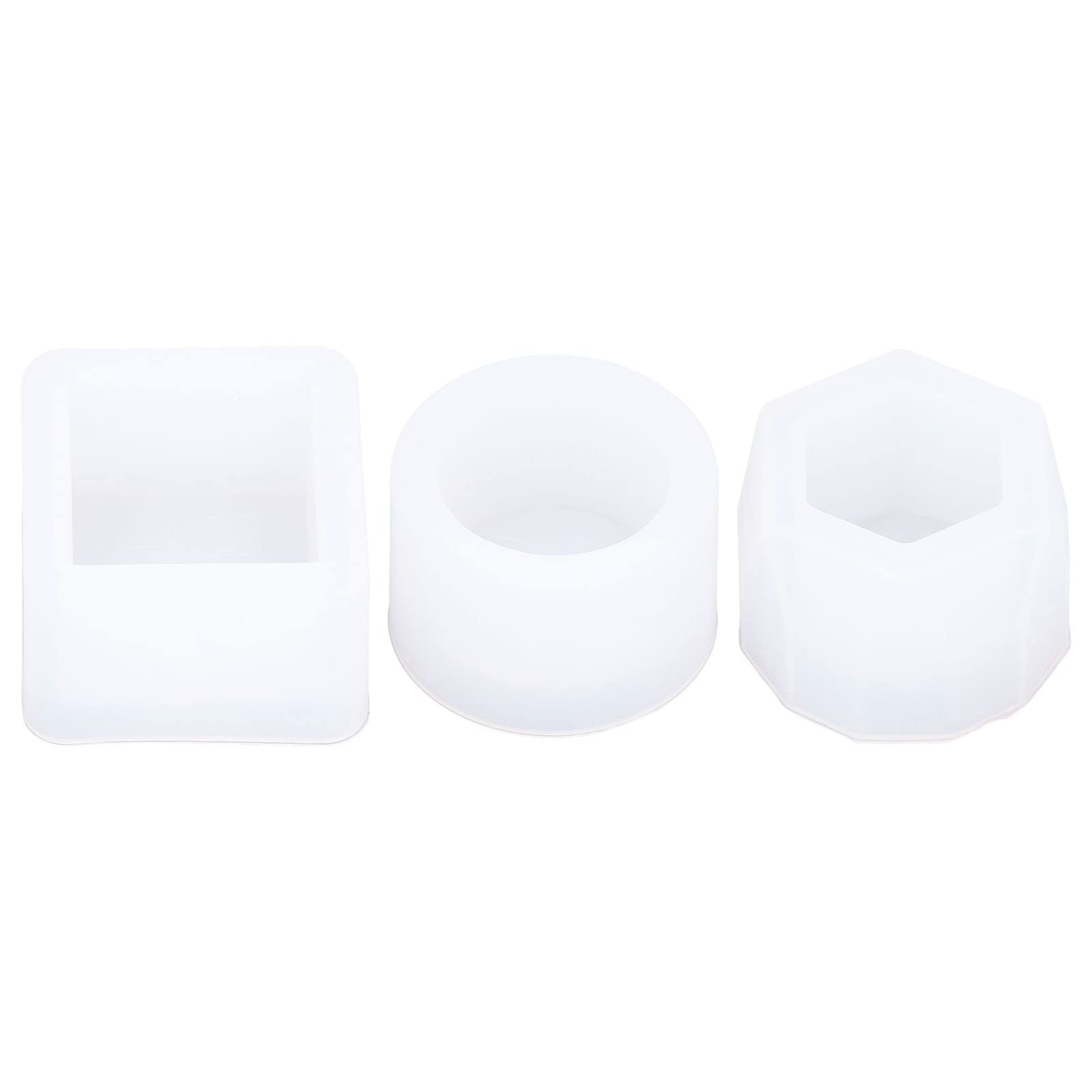 Shanrya Large Clear Silicone Molds for Resin Casting - High Transparency DIY Epoxy Molds for Jewelry, Crafts & Home Decor - Perfect for Art Studios & Household DIY Projects