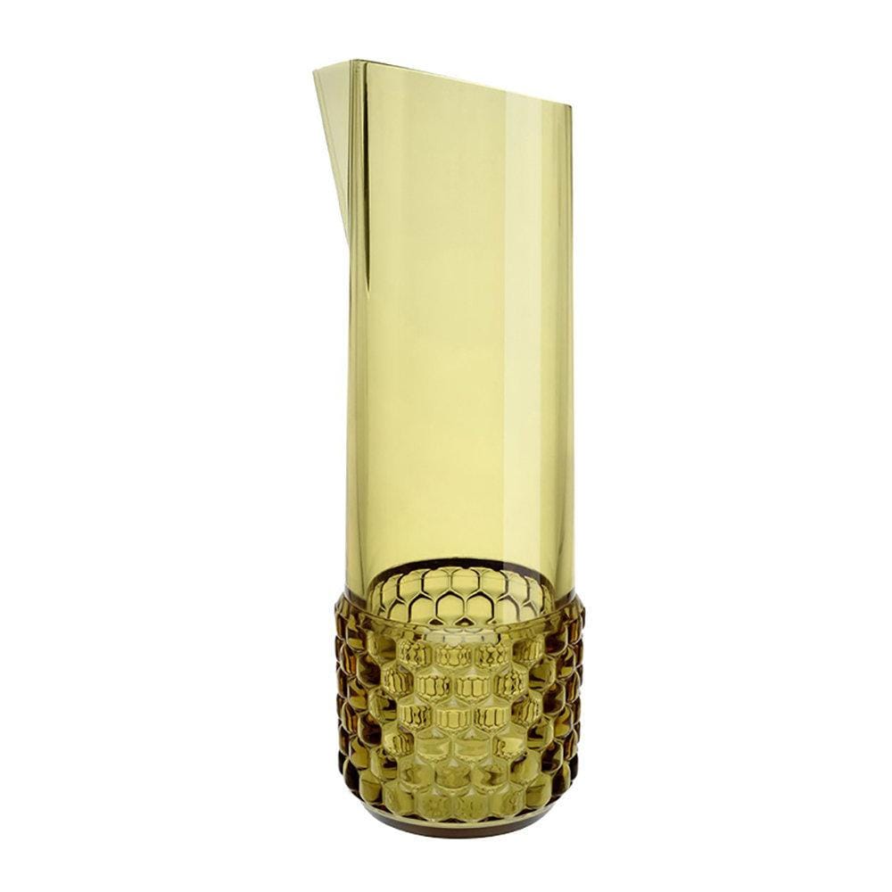 Premium Green Glass Carafe with Lid - Elegant Water Pitcher for Home, Office, or Restaurant - Perfect for Iced Tea, Juice & Water Dispensing