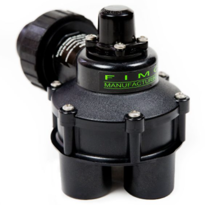 Fimco F1004 1004L 1/4 Zone Plastic Valve - Durable Irrigation Valve for Lawn, Garden & Agricultural Watering Systems