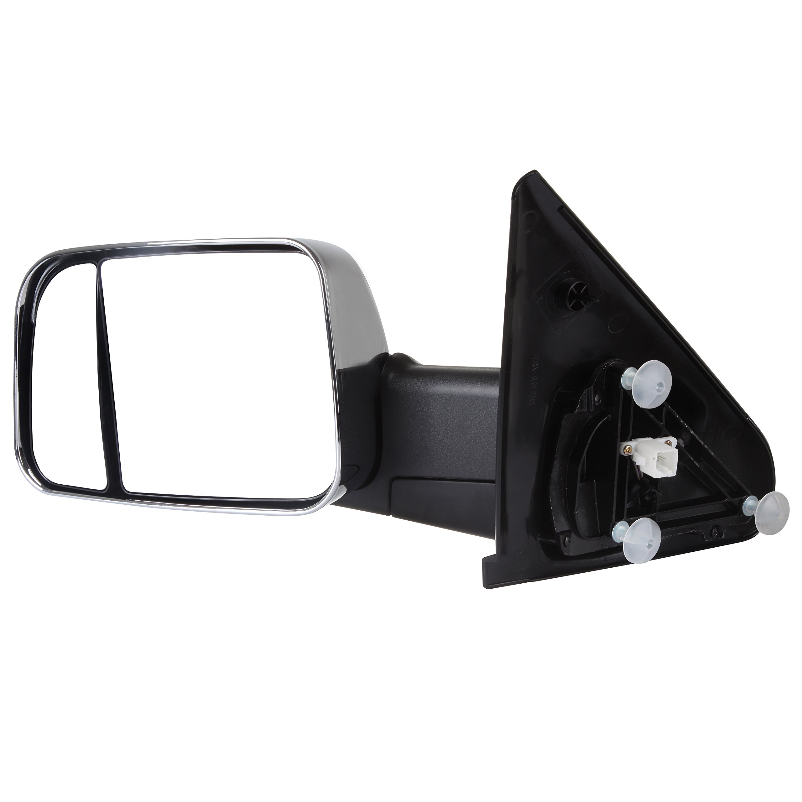 CCiyu Power Heated Towing Mirrors LH/RH for 2002-2008 Dodge Ram 1500 & 2003-2009 Ram 2500/3500 Trucks - Adjustable with Turn Signal - Perfect for Towing, Off-Roading & Winter Driving
