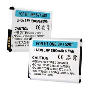 Original HTC One Battery ST T528T 3.8V 1800mAh Li-ion Replacement Battery - Compatible with HTC One Smartphones | Long-Lasting Power for Daily Use, Gaming & Streaming