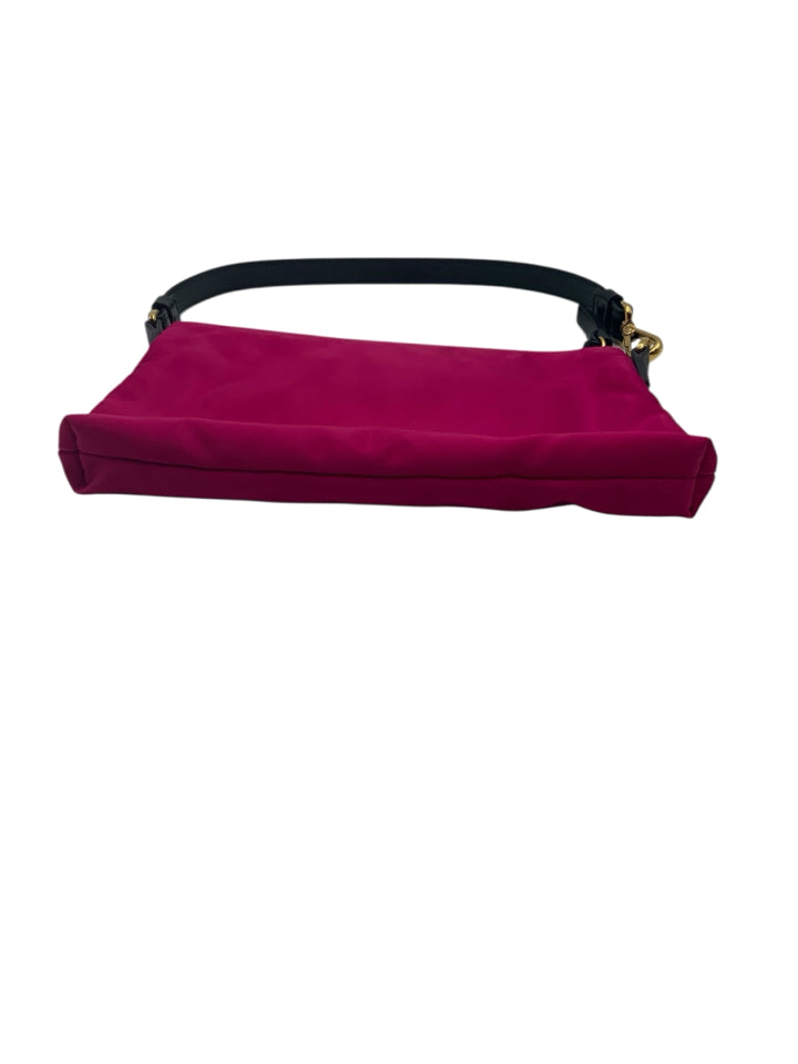 Versace Medusa Nylon Shoulder Bag for Women | Luxury Designer Handbag with Gold Medusa Head Logo | Perfect for Parties, Date Nights & Special Occasions