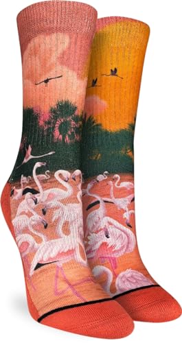 Flamingos in the Sunset