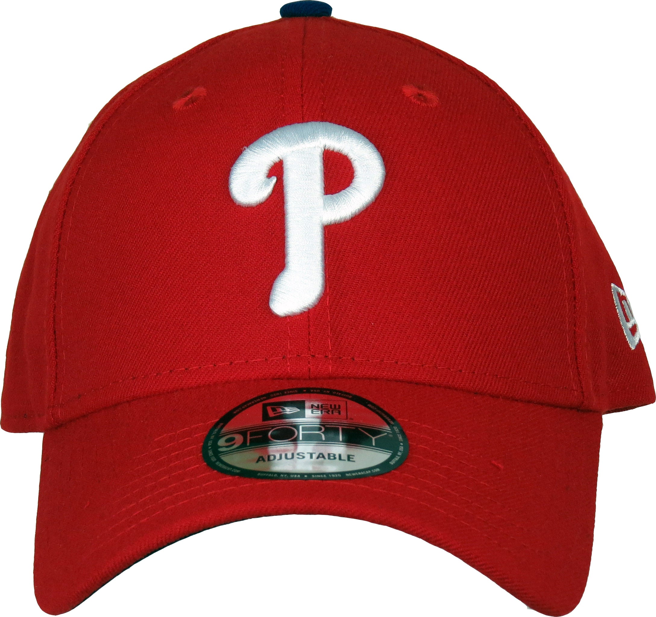 Philadelphia Phillies New Era 9Forty The League Pinch Hitter Baseball Cap - Official MLB Team Hat for Men & Women - Perfect for Baseball Games, Sports Events & Casual Wear
