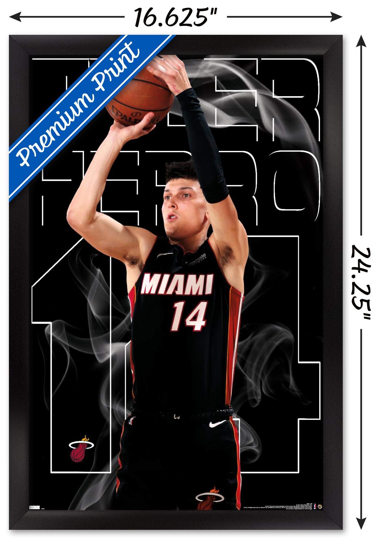 NBA Miami Heat Tyler Herro Wall Poster - 22.4