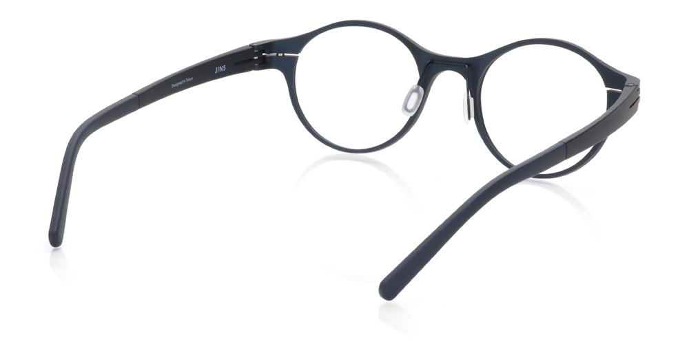 JINS Design Project x Alberto Meda 288 59 - Lightweight Titanium Eyeglass Frame for Men & Women | Modern Minimalist Style | Perfect for Office, Reading & Everyday Wear
