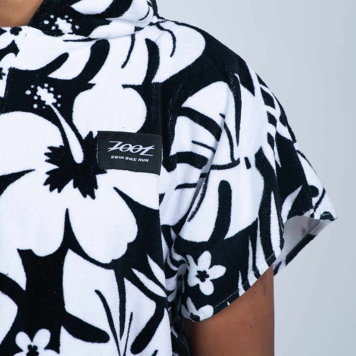 Floral Transition Poncho - Stylish and Comfortable Cover-Up for Women | Perfect for Beach, Pool, or Spa Days