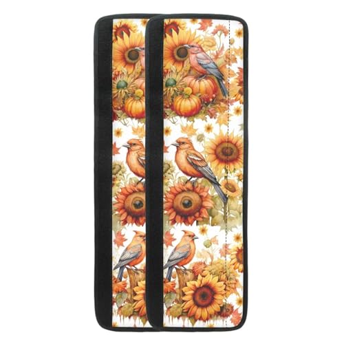 Autumn Birds Sunflower
