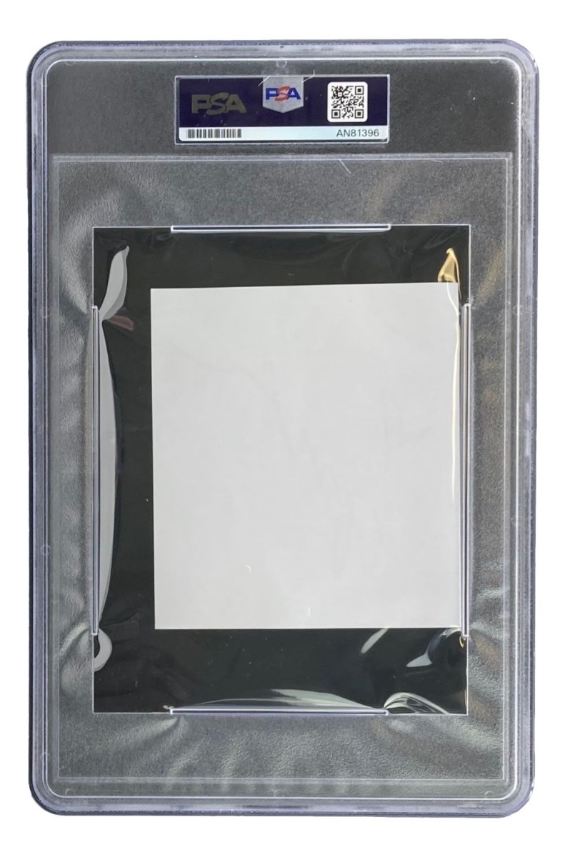 Gisele Bundchen Autographed PSA Certified Slabbed Large Cut Signature - AN81396 | Collectible Memorabilia for Fans & Sports Enthusiasts