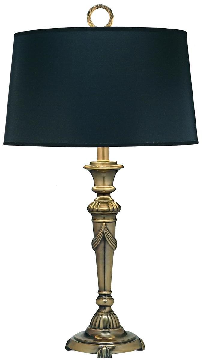 1-Light Adjustable Desk Lamp in Burnished Brass - Perfect for Home Office, Study, Reading & Workspace Lighting