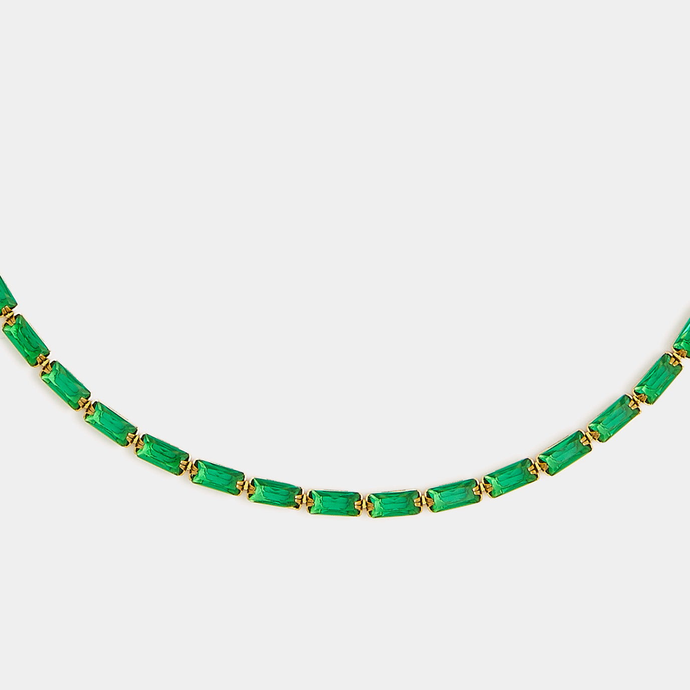 Duomo Emerald Green Necklace for Women | Elegant 925 Sterling Silver Pendant Jewelry Gift | Perfect for Weddings, Parties & Special Occasions