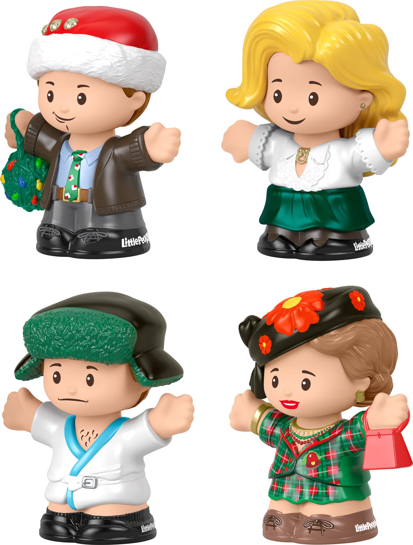 Little People Collector National Lampoon’s Christmas Vacation Movie Special Edition Set - 4 Figures in Display Package for Adults & Fans | Perfect for Holiday Decor, Movie Memorabilia Collection & Christmas Gift Giving