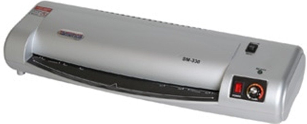 SM330 Thermal Pouch Laminator with Rigid Plastic Components & High-Impact Body - 3-5 Minute Preheat, 3-Position Heater Switch & Enhanced Motor Drive - Perfect for Home Office, School Projects & Document Protection