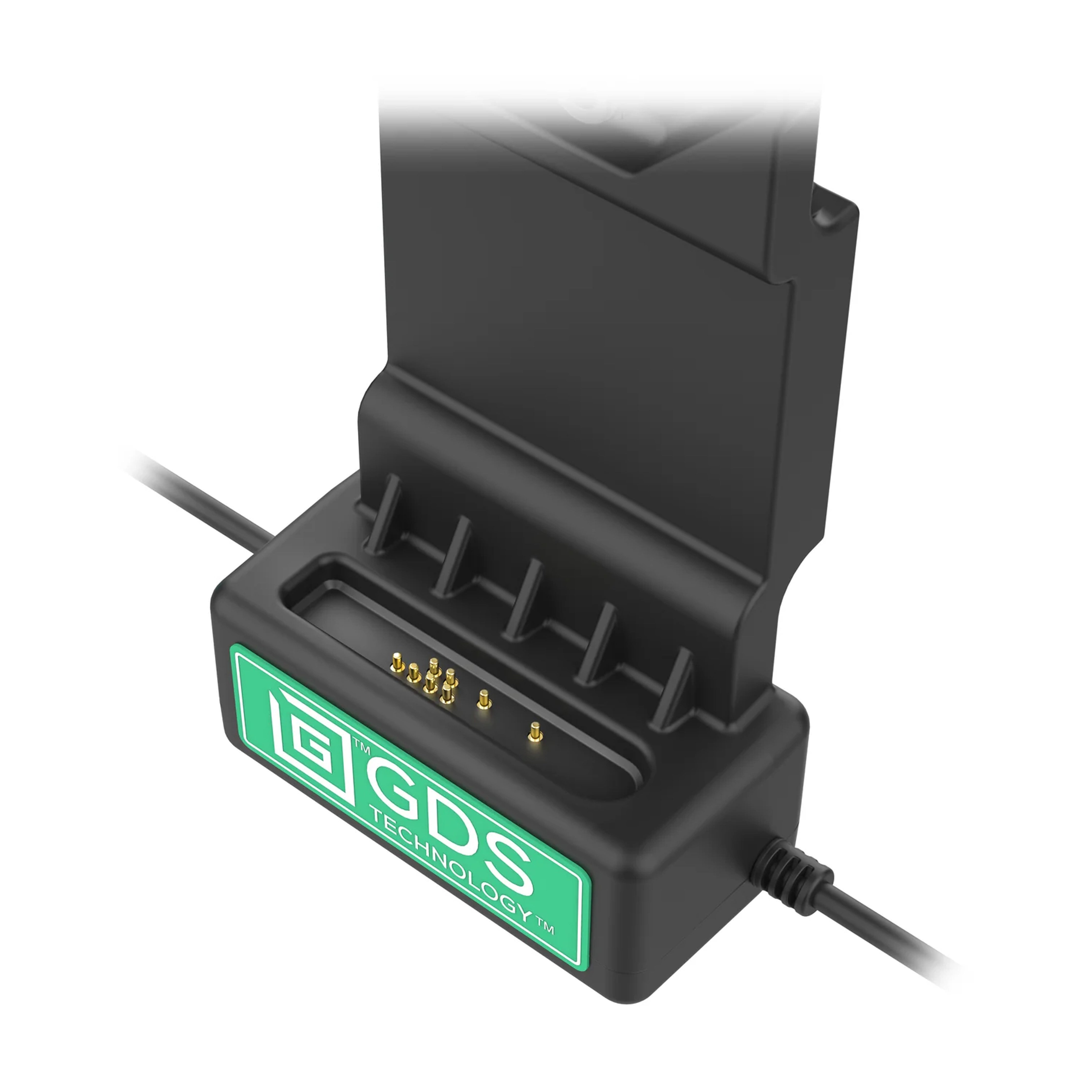 GDS® Uni Conn™ Right Locking Powered Dock with USB A & RJ45 Data Ports - Perfect for Laptop Workstations, Office Desks & Remote Work Setups (RAM GDS DOCKLR U1CP RJ45AU)