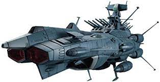Bandai #01 U.N.C.F. Aaa 1 Andromeda Yamato 2202 Space Battleship Model Kit - Perfect for Collectors & Sci-Fi Fans | Display, Gift, or Cosplay Prop