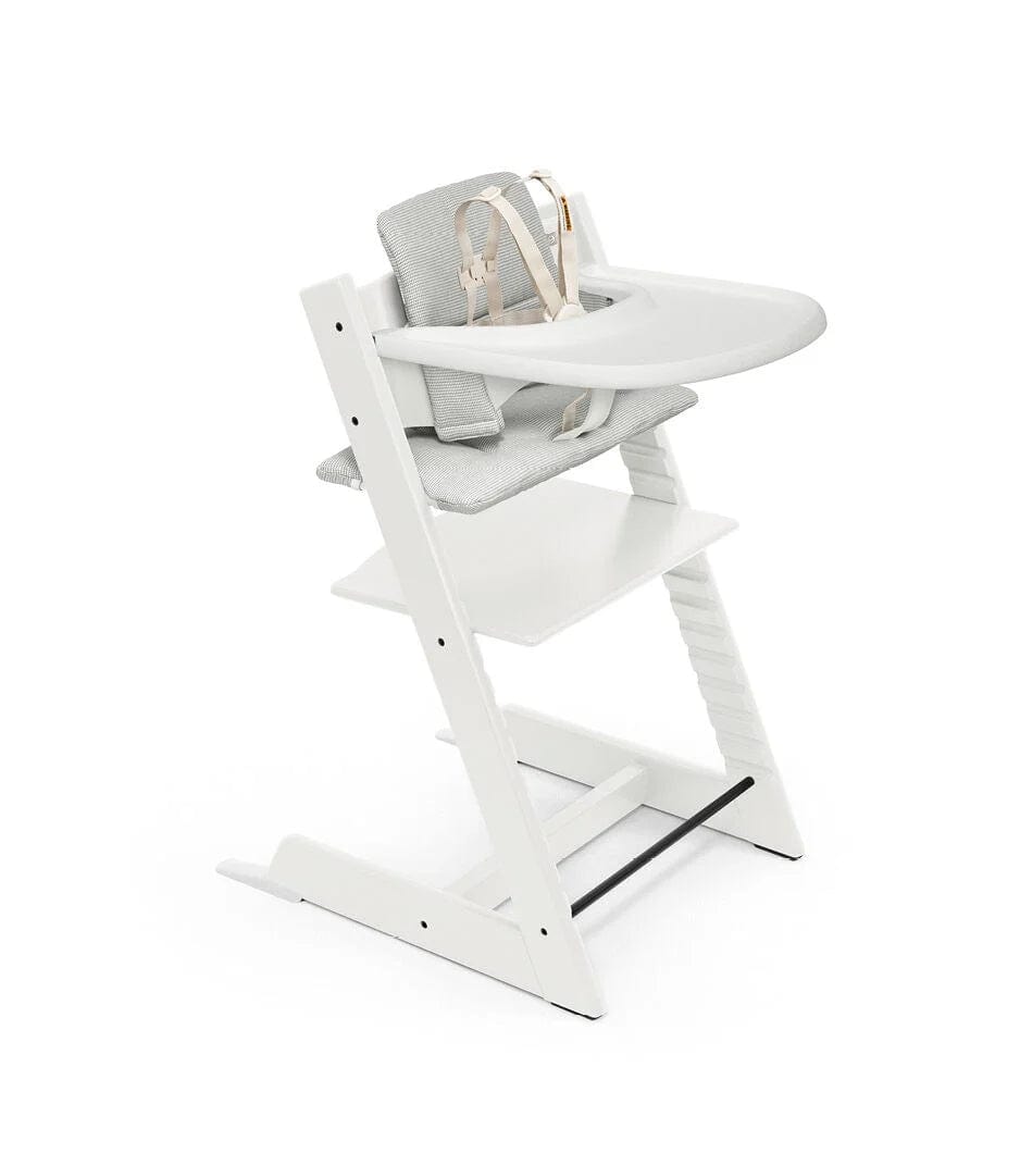 Stokke Tripp Trapp Complete High Chair with Cushion & Tray - Adjustable Baby Feeding Chair for Toddlers - Perfect for Dining, Playtime & Learning Activities