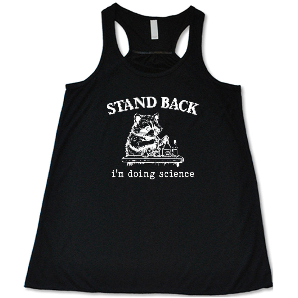 Stand Back I'm Doing Science T-Shirt - Funny Science Lover Gift for Men & Women - Perfect for Labs, Classrooms & Nerdy Parties