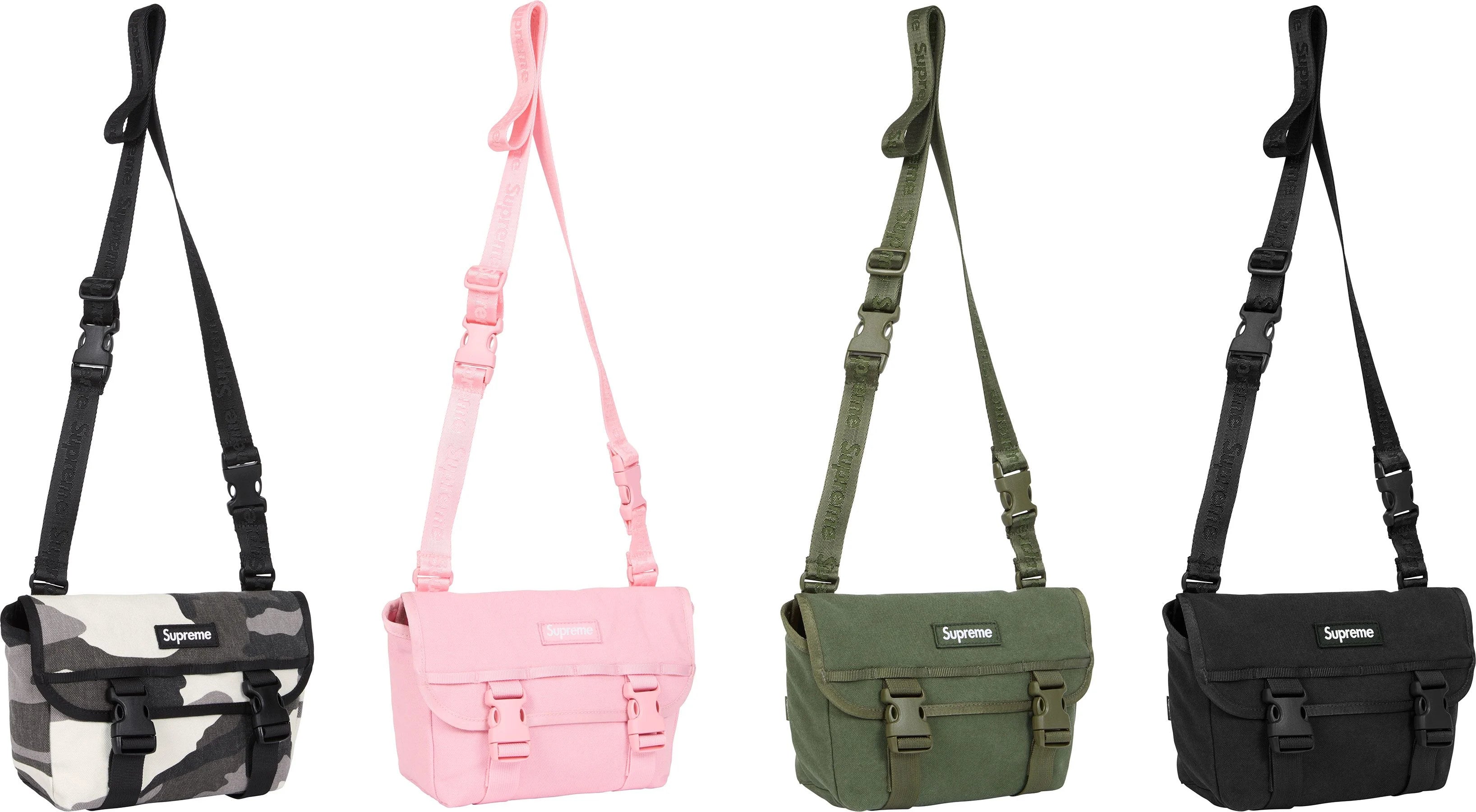 SUPREME 25SS Mini Messenger Bag - Stylish Crossbody Shoulder Bag for Men & Women - Perfect for Travel, Work & Everyday Use