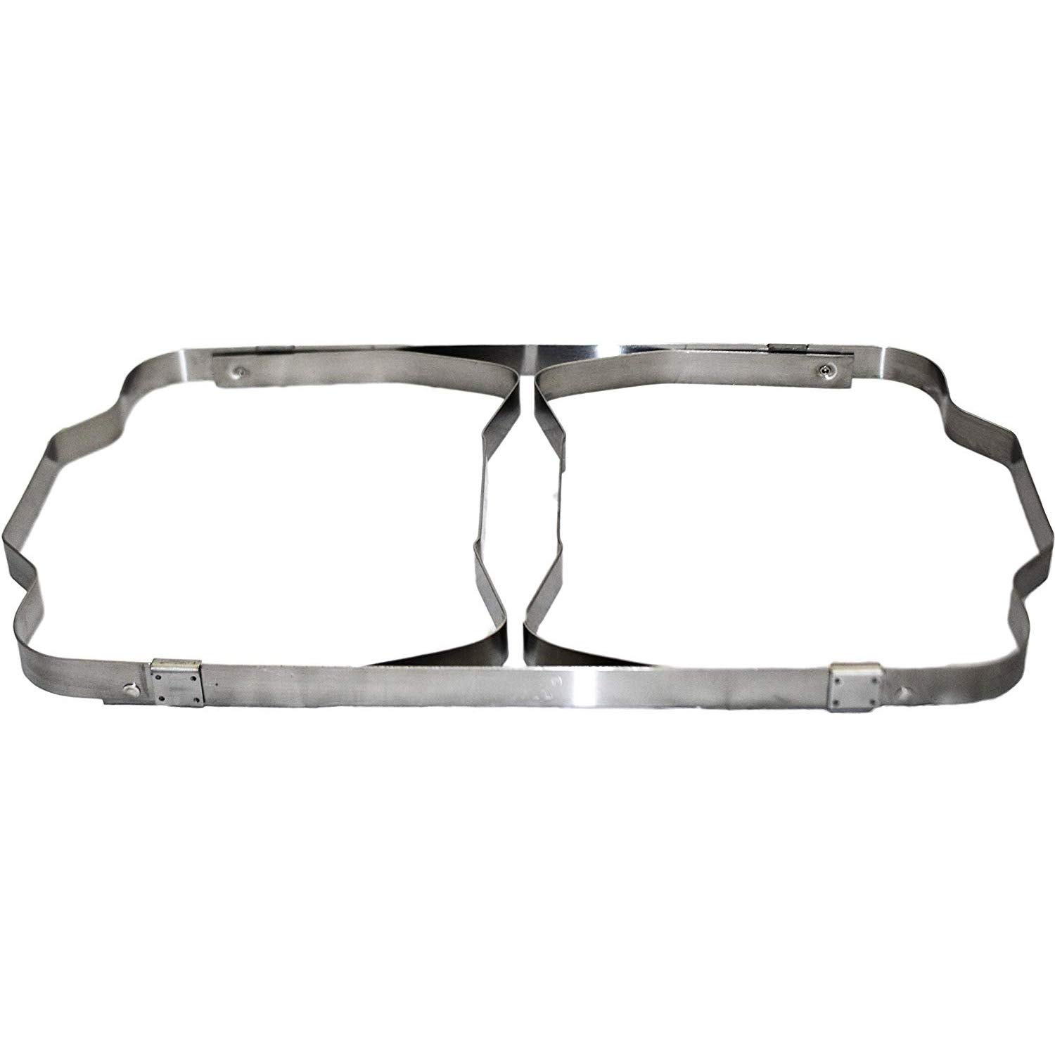 Premium Stainless Steel Chafing Dish Set - 8 Qt Buffet Food Warmer with Foldable Frame & Fuel Holders | TigerChef Commercial Catering Supplies for Parties, Weddings, Banquets & Buffet Service (Set of 2)