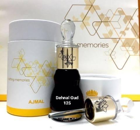 Ajmal Dehnal Oud Cambodi 125 - Premium Grade Cambodian Agarwood Perfume Oil (12ml) | Luxury Vintage Oud for Special Occasions & Gifting