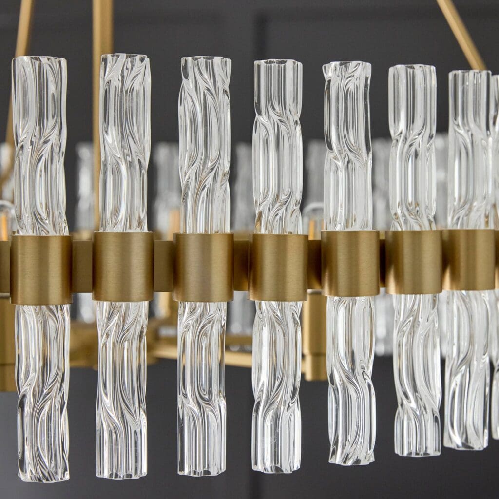 Cyan Design 11627 Noble 6-Light Chandelier in Aged Brass - Elegant Vintage Lighting for Dining Room, Bedroom & Foyer