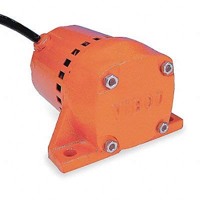 High-Power Electric Vibrator Motor 0.50A 115V AC Single Phase for Concrete Mixing, Industrial Equipment & Material Handling
