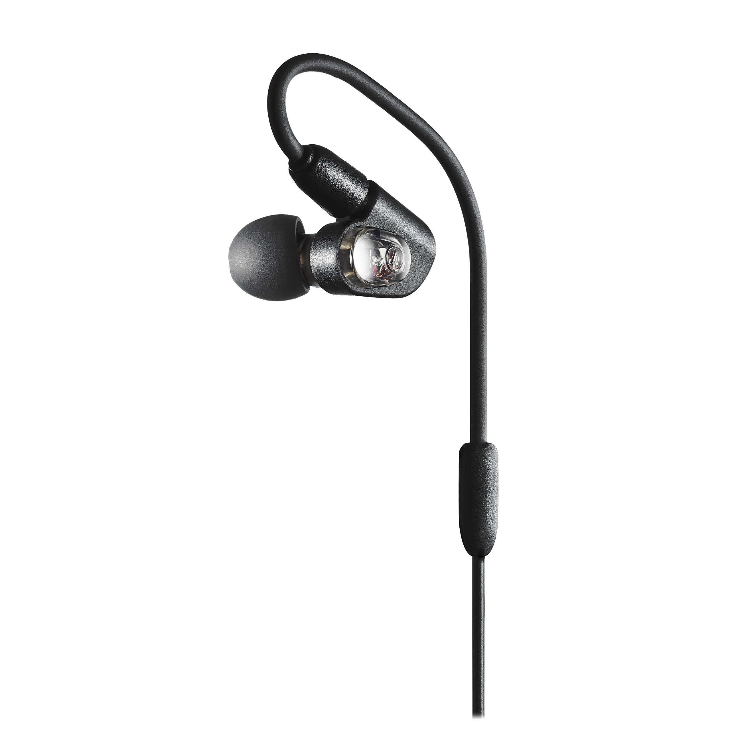 Audio-Technica ATH-E50 Professional In-Ear Studio Monitor Headphones - High Fidelity Sound, Noise Isolation, Comfort Fit (Black) | Perfect for Musicians, DJs, Audio Engineers & Recording Studios