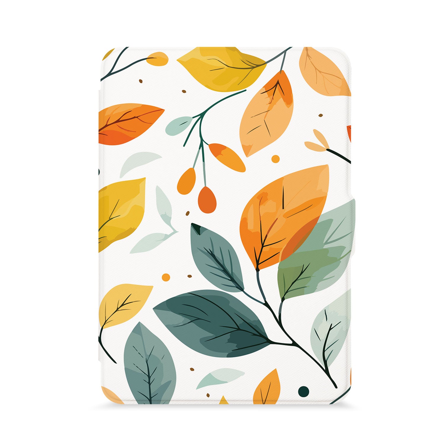 Premium Kindle Case with Leaf Design - Slim Protective Cover for Kindle E-Reader | Perfect for Reading Outdoors, Travel & Daily Commute