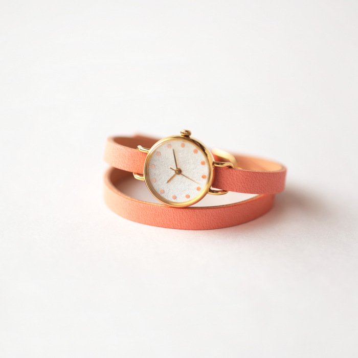 Elegant Coral Women's Wristwatch - Japanese Handcrafted Watch for Women | Perfect for Daily Wear, Office & Special Occasions