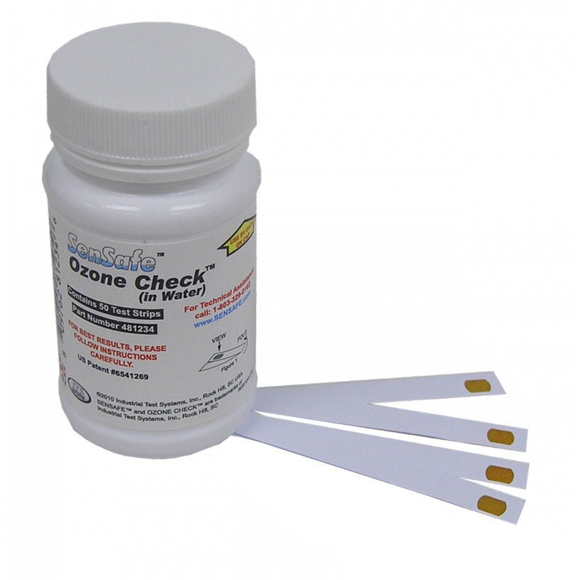 Ozone Test Strips - 100 Pack Water & Air Quality Testing Kit for Pools, Spas, Drinking Water | EPA Approved | Fast & Accurate Results | Home, Lab & Industrial Use