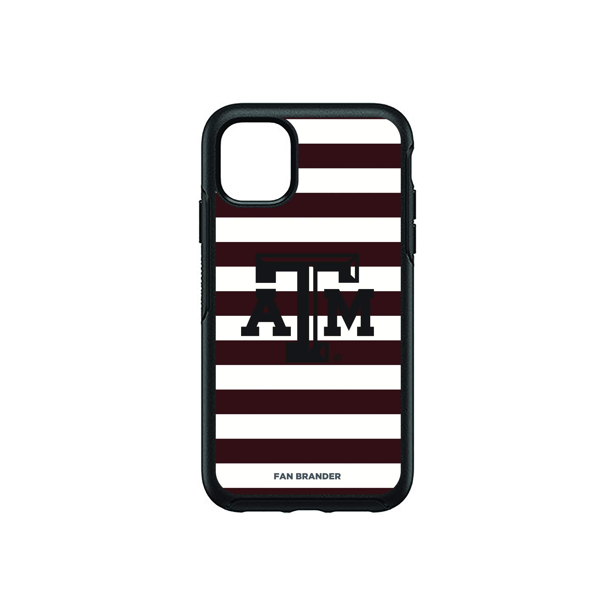 NCAA OtterBox Symmetry iPhone Case with Stripes - Durable Protection for Apple Phones - Perfect for Sports Fans