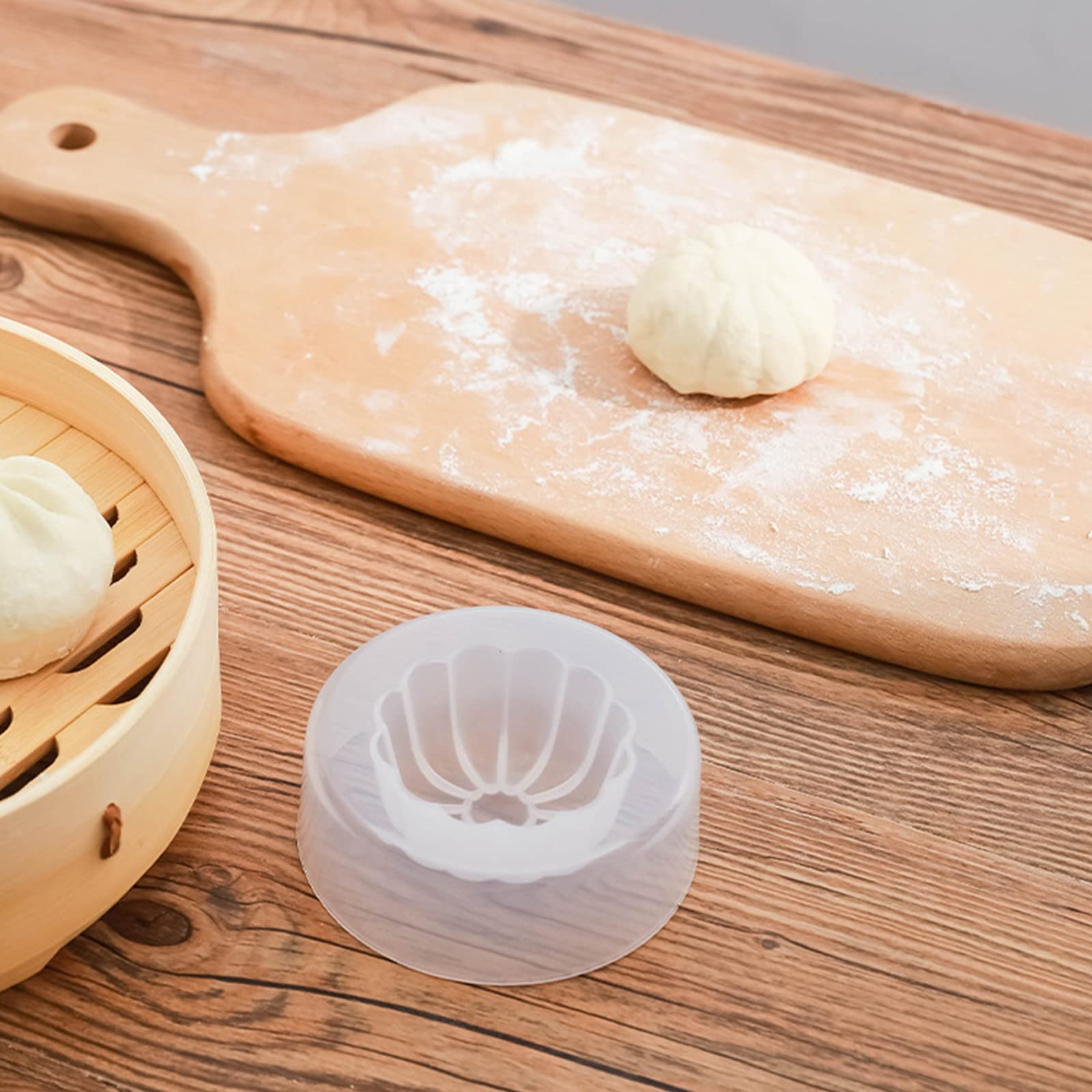 Household Steamed Bun Mold - Creative Chinese Baozi Maker for Pastry, Pie & Dumplings | Durable Kitchen Bakeware Tool for Home Baking & Party Food Prep