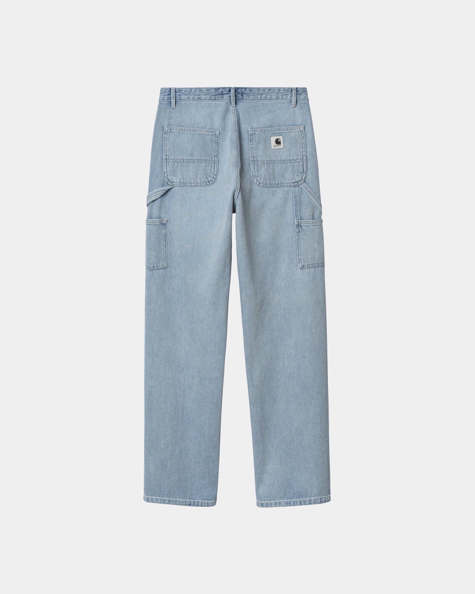 Straight Leg Pierce Denim Jeans for Women - Light Stone Washed Blue | Casual Wear, Office Outfits & Everyday Comfort