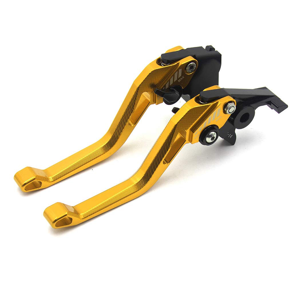 PSLER 5D Rhombus Brake Clutch Levers for Ducati Monster M900 1994-1999 - Gold CNC Aluminum Motorcycle Accessories - Perfect for Street Racing & Custom Bike Upgrades