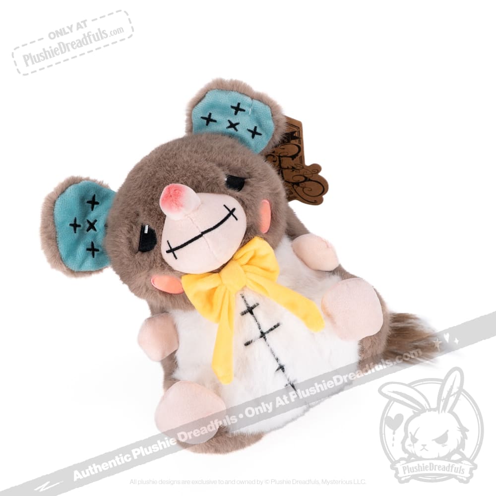 Victorian Style McGee's Dormouse Plush Toy - Cute Stuffed Animal for Kids & Collectors | Perfect for Nursery Decor, Gift Giving & Themed Parties