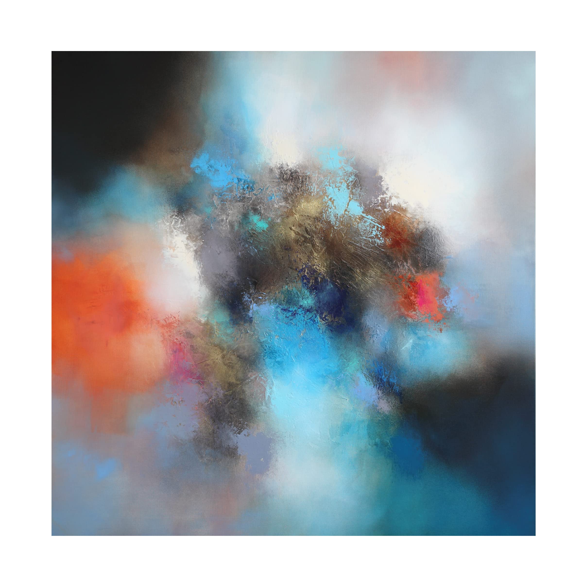 Trademark Fine Art 'Aeolus' Canvas Wall Art Print by Eelco Maan - Modern Home Decor for Living Room, Bedroom & Office